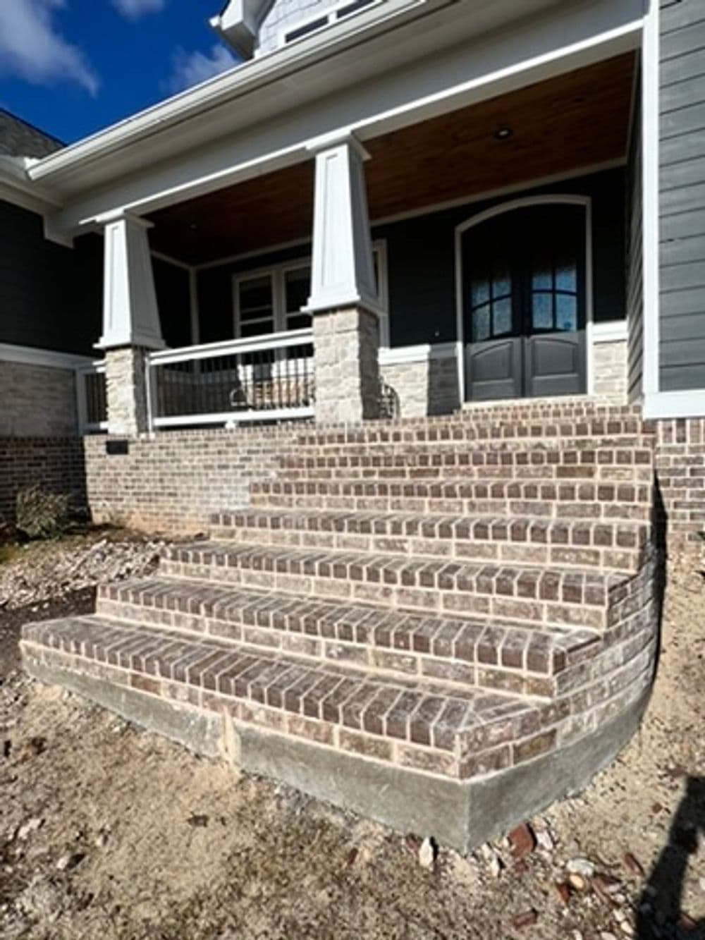 Gallery photos for Brick Entrance Stairs, Paver Walkway and Full Landscaping Overhaul: Image #15